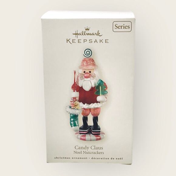 Hallmark Candy Claus Christmas Ornament Santa Noel Nutcracker 2008 - Picture 7 of 9